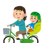 自転車の子供の後ろ乗せはいつから？