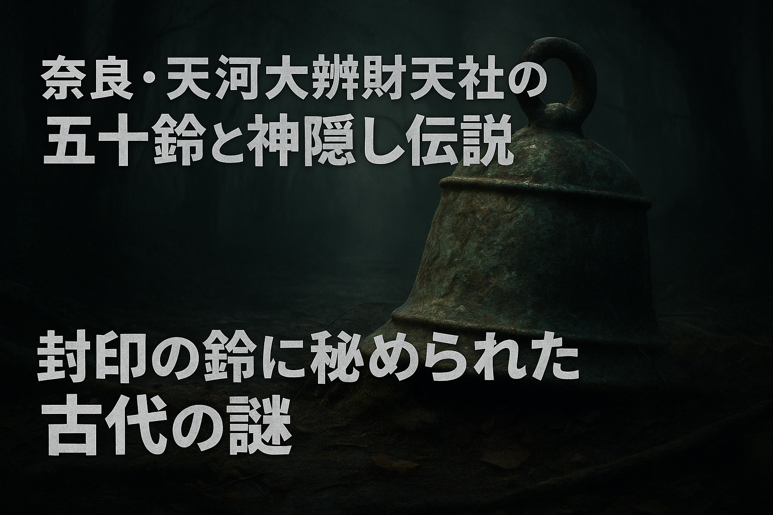 奈良・天河大辨財天社の五十鈴と神隠し伝説　封印の鈴に秘められた古代の謎
