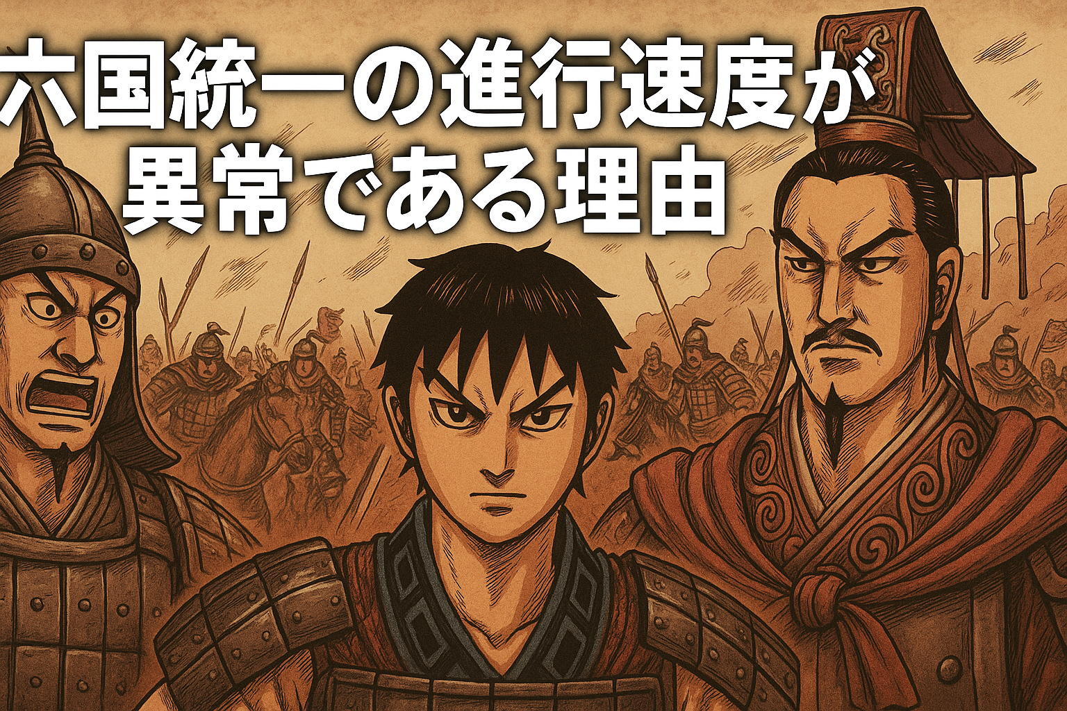 秦はなぜ異常な速度で六国を滅ぼせたのか?軍事力だけでは説明できない統一戦争の不自然さ
