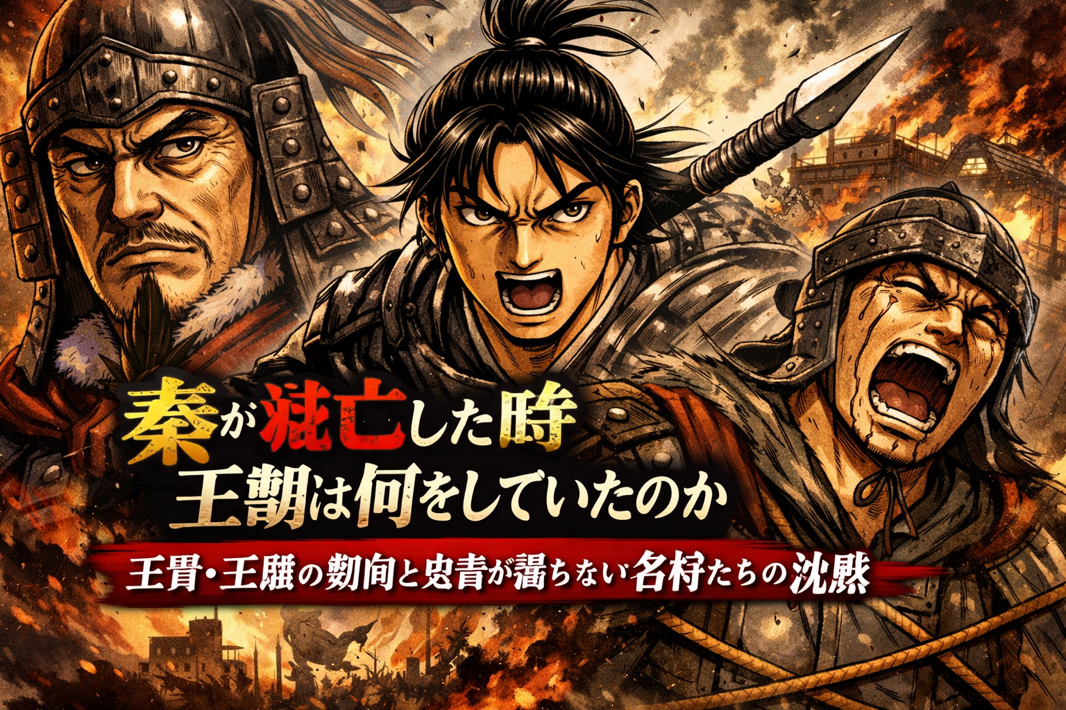 秦が滅亡した時 王翦は何をしていたのか?王賁や王離の動向と史書が語らない沈黙の理由とは