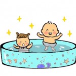 赤ちゃんを水遊びに連れていくときの持ち物は？