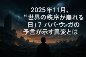 2025年11月、世界の秩序が崩れる日？ババ・ヴァンガの予言が示す異変とは