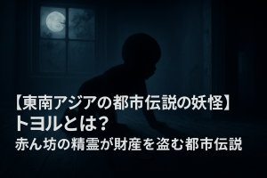 【東南アジアの都市伝説の妖怪】トヨルとは？赤ん坊の精霊が財産を盗む都市伝説