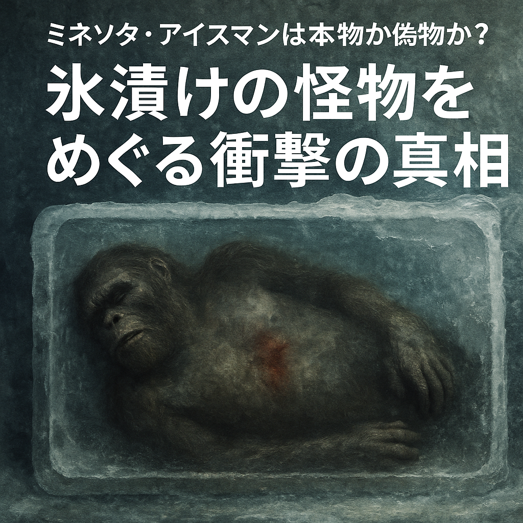 ミネソタ・アイスマンは本物か偽物か?氷漬けの怪物をめぐる衝撃の真相
