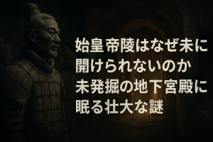 始皇帝陵はなぜ未だに開けられないのか 未発掘の地下宮殿に眠る壮大な謎