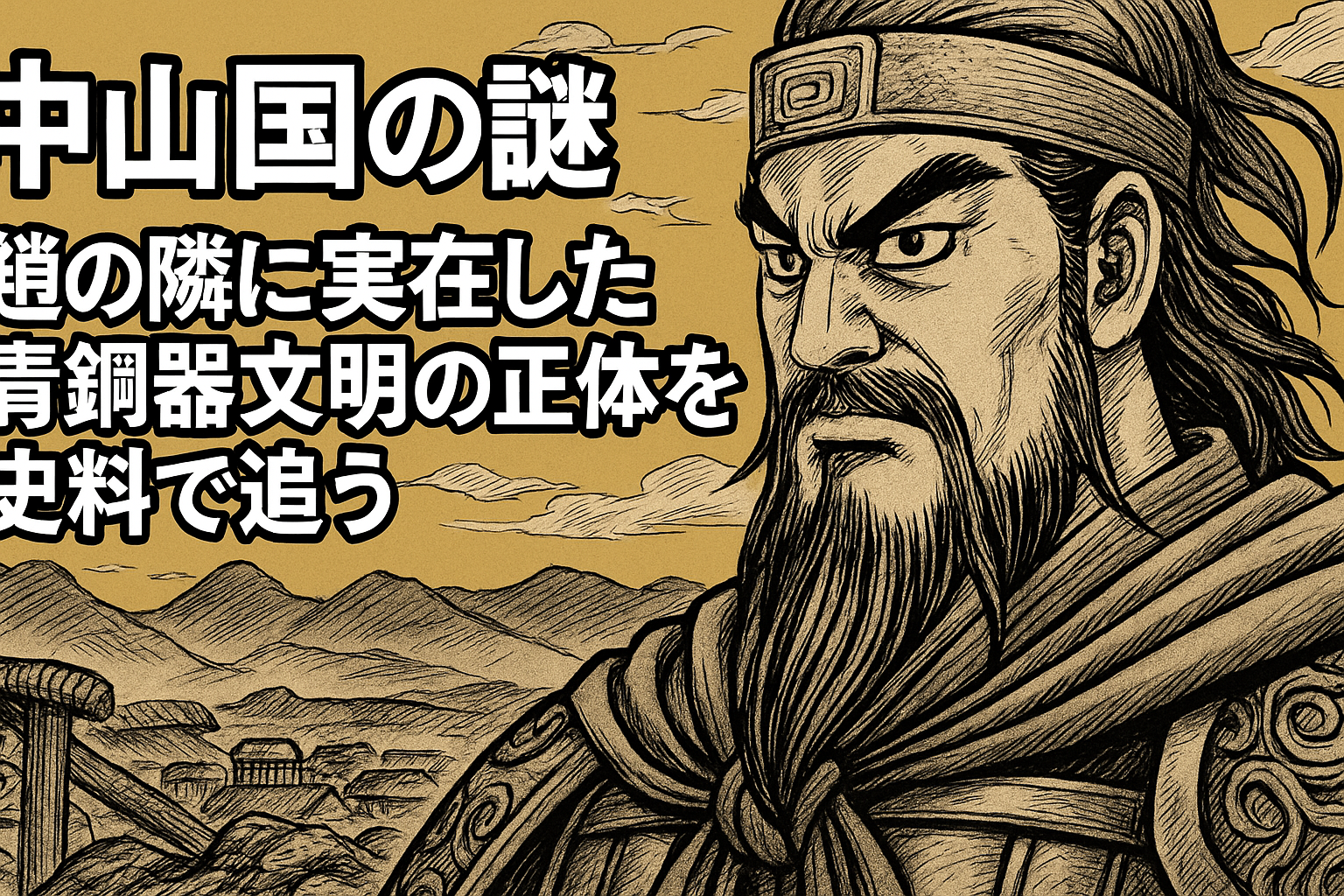 中山国の謎!趙の隣に実在した青銅器文明の正体を史料で追う