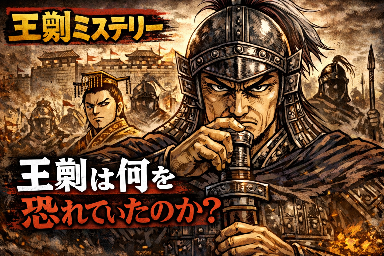 王翦は何を恐れていたのか?キングダム最強将軍が最後まで私兵を手放さなかった本当の理由とは