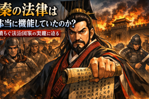 秦の法律は本当に全国で機能していたのか 統一国家のはずなのに史書が語らない統治の断絶と地方の実態