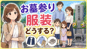 墓参りの服装は普段着でいい？季節別の服装マナーと注意点を解説